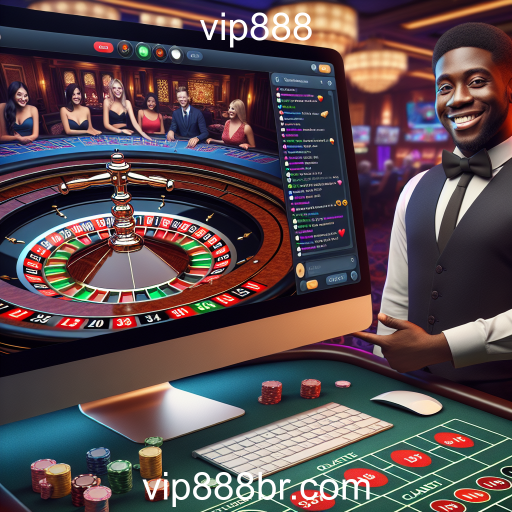 Explore a Emoção do Cassino Ao Vivo no vip888